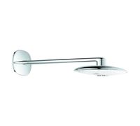 Grohe Rainshower - Soffione doccia Duo 360, 2 getti, braccio doccia 450 mm, bianco luna 26254LS0