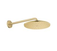 Grohe Rainshower soffione doccia con braccio 31x31 cm rotonda Brushed Cool Sunrise 26558GN0