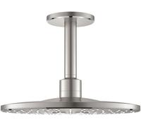 Grohe Rainshower soffione doccia con braccio 31x31 cm rotonda acciaio 26477DC0