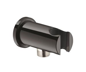 Grohe Rainshower supporto doccetta con collegamento tubo flessibile, 26658A00, Rainshower hard graphite [Rubinetteria Bagno > Prese d‘Acqua]