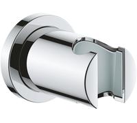 Grohe Rainshower supporto a parete per manopola doccia, rosone tondo, finitura cromo - 27074000