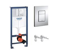 Grohe Rapid SL elemento incasso A: 113 cm, con placca di azionamento, per WC sospeso, 38772001, Rapid SL; Skate Cosmopolitan [Elementi ad Incasso > Elementi Incasso per WC]