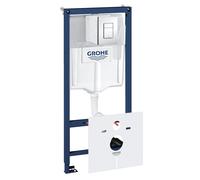 Grohe Rapid SL elemento incasso A: 113 cm, con placca di comando, per WC a parete, 38827000, Rapid SL [Elementi ad Incasso > per WC e Bidet]