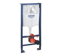Grohe Rapid SL elemento incasso A: 113 cm, con placca di comando, per WC a parete, 39501000, Rapid SL; Skate Cosmopolitan S cromo [Elementi ad Incasso > per WC e Bidet]