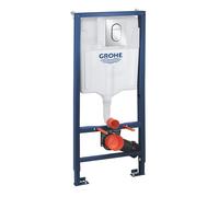 Grohe Rapid SL elemento incasso A: 113 cm, con placca di azionamento, per WC sospeso, 39504000, Rapid SL; Arena Cosmopolitan S cromo [Elementi ad Incasso > Elementi Incasso per WC]