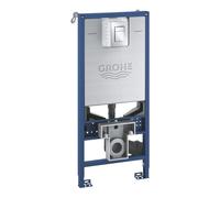 Grohe Rapid SLX elemento incasso A: 113 cm, con placca di azionamento, per WC sospeso, 39603000, Rapid SLX [Elementi ad Incasso > Elementi Incasso per WC]