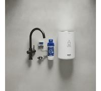 Grohe Red Duo Miscelatore e boiler taglia M Nero, 30083KS1
