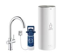Grohe Red rubinetto da cucina con boiler verticale StarLight Chrome 30079001