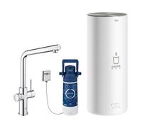 Grohe Red Duo robinet et chauffe-eau taille L, bec en L, 30325001, 30325001, Colorazione: cromo