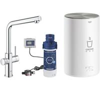 Grohe Red Duo robinet et chauffe-eau taille M, bec en L, 30327001, 30327001, Colorazione: cromo