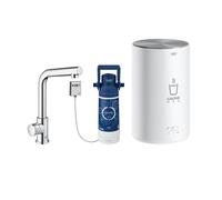 Grohe Red rubinetto da cucina, con sistema di acqua calda e di filtraggio, orientabile, 30339001, Red cromo [Rubinetteria da Cucina > Rubinetti da Cucina con Trattamento dell’Acqua]