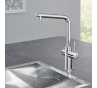 miscelatore cucina Grohe Red Duo cromo con bollitore 4 litri - 30327001