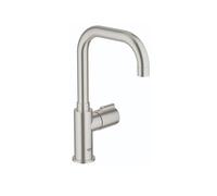 Grohe Red rubinetto da cucina Mono per sistema di acqua calda e di filtraggio, orientabile, 30160DC0, Mono Red supersteel [Rubinetteria da Cucina > Rubinetti da Cucina con Trattamento dell’Acqua]