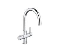 Grohe Red rubinetto da cucina per sistema di acqua calda e di filtraggio, orientabile, 30033000, Red cromo [Rubinetteria da Cucina > Rubinetti da Cucina con Trattamento dell’Acqua]