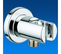 Grohe Relexa Attacco da Parete Con Supporto Bocchettone, Cromo #28628000