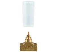 Grohe Partie inférieure de vanne encastrée à , DN 20 avec raccord fileté, 29802000, 29802000