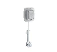Grohe Rondo sciacquone a pressione, per WC, per bassa pressione, 37157000, Rondo [Elementi ad Incasso > Elementi Incasso per WC]