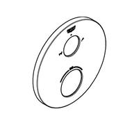 Grohe Rosetta 49075 Rotondo per Thm-Fertigmontagesets Supersteel