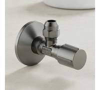 Grohe Rubinetto a squadra da 1/2" Antracite, 22037AL0