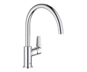 GROHE Rubinetto Cucina Miscelatore Lavello Monocomando a Canna Alta colore Cromo - 31 367 001 Bauedge
