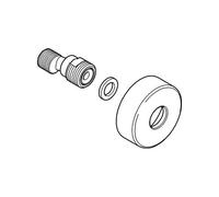 Grohe raccordo a S, 12662DC0, Universal supersteel [Rubinetteria Bagno > Ricambi Rubinetteria Bagno]