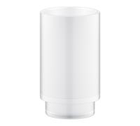Grohe Selection 41029000 bicchiere porta spazzolino in vetro cristallo bianco