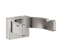 Grohe Selection 41049DC0 gancio appendiabito doppio in metallo, finitura supersteel