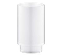 Grohe Selection 41029000 bicchiere porta spazzolino in vetro cristallo bianco