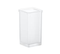 Grohe Selection Cube ricambio contenitore per set portascopino WC, 40867000, Selection Cube satinato [Accessori Bagno > Accessori per Accessori Bagno]