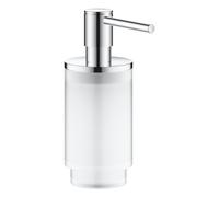 Grohe Selection 41028000 dispenser sapone in vetro satinato, finitura cromo