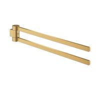 Grohe Selection porta salviette doppio, orientabile, finitura oro spazzolato - 41063GN0