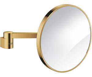 Grohe Selection specchietto per trucco 20x20 cm rotonda oro 41077GL0