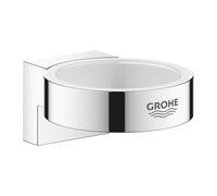 Grohe Selection 41027000 supporto a parete per bicchiere portaspazzolino o dispenser sapone, finitura cromo