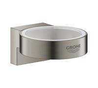 Grohe Selection supporto per dispenser per sapone e vetro, 41027AL0, Selection hard graphite spazzolato [Accessori Bagno > Accessori per Accessori Bagno]