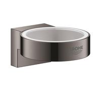 Grohe Selection supporto per dispenser per sapone e vetro, 41027A00, Selection hard graphite [Accessori Bagno > Accessori per Accessori Bagno]