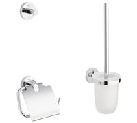 Grohe Essentials set accessori bagno 3-in-1, finitura cromo - 40407001