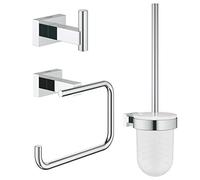 Grohe Essentials Cube - Set di accessori, cromato 40757001