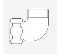 Grohe set di collegamento 12419000 Universal cromo [Rubinetteria Bagno > Ricambi Rubinetteria Bagno]