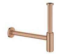 Grohe Sifone per lavabo 1 1/4", 8 x 15 x 21 cm, in rame lucido spazzolato (Referenza: 28912DL0)