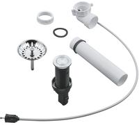 Grohe Pulsante con cavo Bowden Stainless Steel