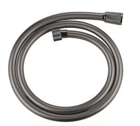 Flessibile doccia GROHE Silverflex 1,25 m, resistenza alla trazione 50 kg e alla pressione fino a 5 bar, resistenza al calore 70 °C, attacco universale G 1/2" x 1/2", Grigio Antracite, 28362A01