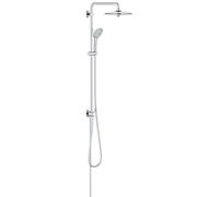 Grohe Sistema Doccia con Deviatore, Ecojoy Euphoria, Cromo, 260 mm 27421002