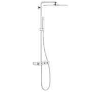 Grohe Sistema Doccia Euphoria SmartControl 310 Cube con Miscelatore Termostatico, Cromo, Soffione 310 mm 26508000