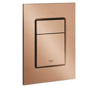 GROHE Skate Cosmopolitan S, piastra di copertura per WC per sciacquone a 2