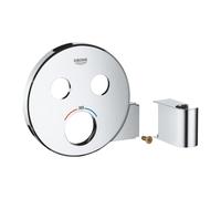 Grohe SmartControl rosetta con supporto doccetta integrato, 49034000, SmartControl cromo [Parti di Ricambio > per Rubinetteria Bagno]