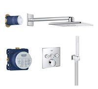Grohe SmartControl set doccia da incasso con soffione StarLight Chrome 34712000
