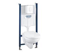 Grohe Solido Compact 4 en 1 ensemble avec céramique, hauteur 1130mm, FG-39117000, FG-39117000