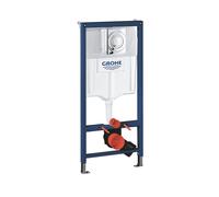 Grohe Solido elemento incasso A: 113 cm, con placca di azionamento, per WC sospeso, 38728001, Solido cromo [Elementi ad Incasso > Elementi Incasso per WC]