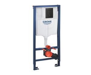 Grohe Solido elemento incasso A: 113 cm, con placca di azionamento, per WC sospeso, 388112430, Solido [Elementi ad Incasso > Elementi Incasso per WC]