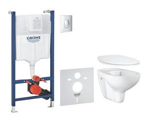 GROHE Solido Set 5 in 1| con Bau ceramica per WC| altezza di installazione 1,13 m